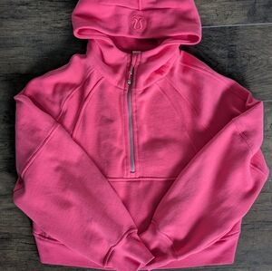 Lululemon Scuba Oversized Half-Zip Hoodie. Pink Blossom XS/S like new condition